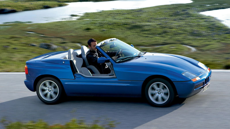 Here S How The Bmw Z1 S Awesome Sliding Doors Worked Techkee
