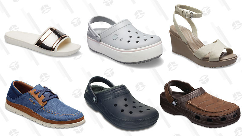 different style crocs