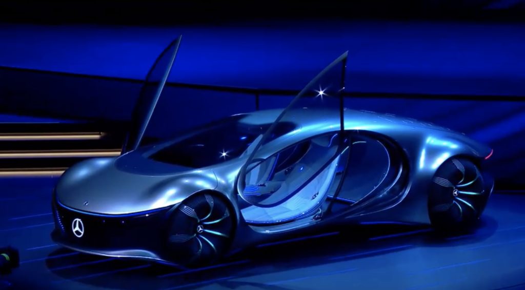 MercedesBenz and James Cameron built an Avatarinspired car perfect